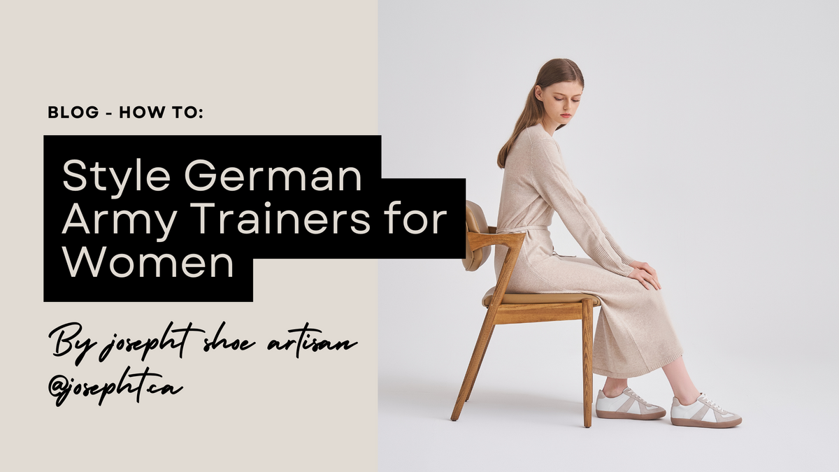 How to Style German Army Trainers for Women