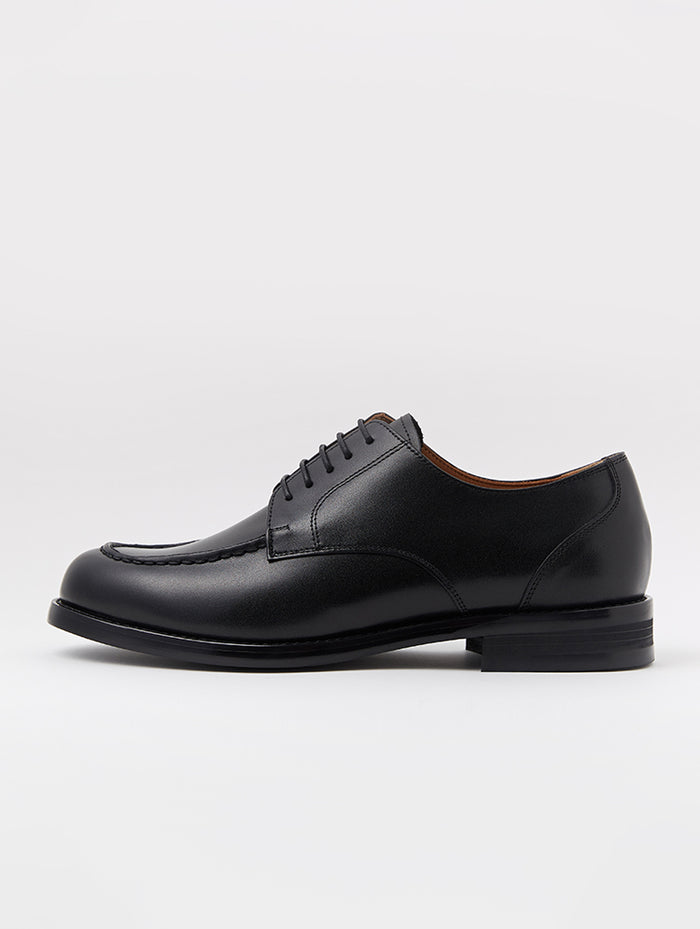 Black U-Tip Oxford Shoes PARETO