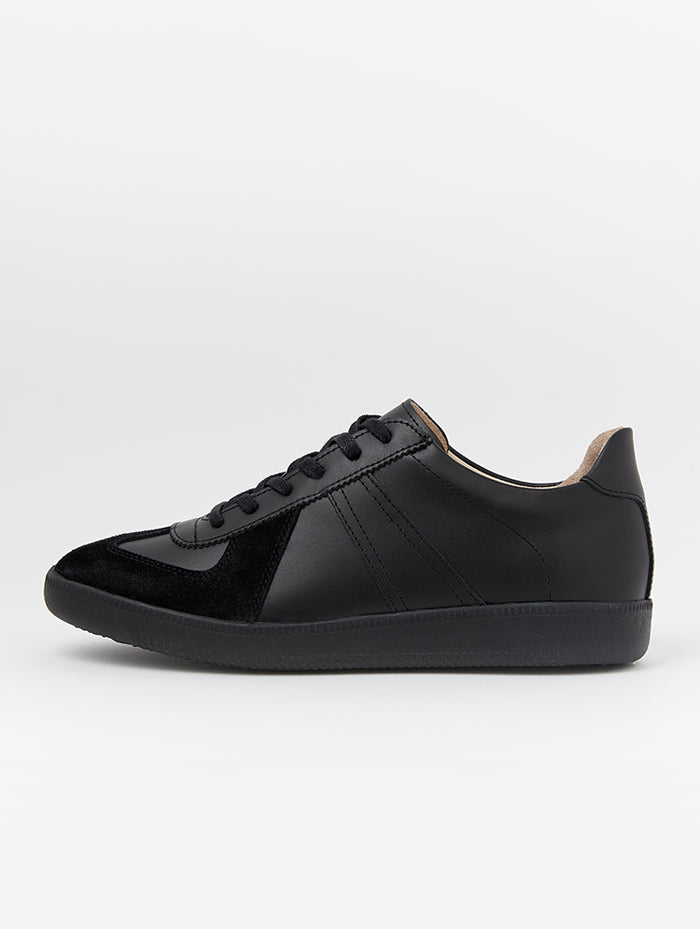 Black German Army Trainers | Smith BLACK | JOSEPHT.CA