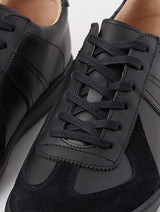 Black German Army Trainers | Smith BLACK | JOSEPHT.CA