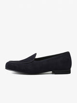 Belgian Navy Penny Loafers JOSEPHT.CA
