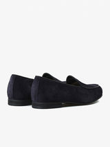 Belgian Navy Penny Loafers JOSEPHT.CA
