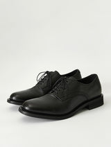 Timeless Black Leather Derby | BEAN | JOSEPHT.CA