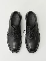 Timeless Black Leather Derby | BEAN | JOSEPHT.CA
