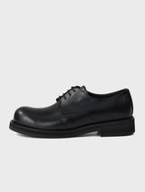 Casual Bold Round Derby Shoes JAMES BLACK
