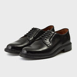 Good Year Welted Derby Shoes  | Jutta Black