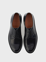 Good Year Welted Derby Shoes  | Jutta  Black