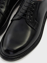 Good Year Welted Derby Shoes  | Jutta Black