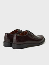 Good Year Welted Derby Shoes  | Jutta Burgundy