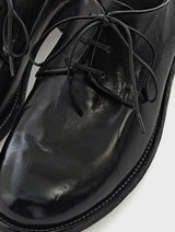 Tumble Dyed Horsehide Derby Shoes | Simeon Black