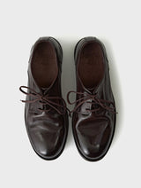Tumble-Dyed Horsehide Derby Shoes | SIMEON BROWN | JOSEPHT.CA