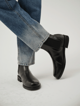 Mens Black Chelsea Boots Josepht