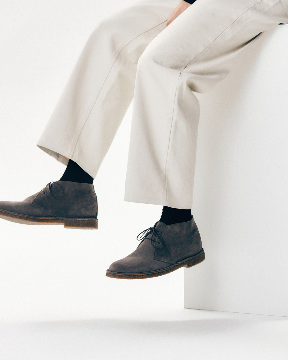 Calf Suede Leather Chukka Boots LEO JOSEPHT.CA