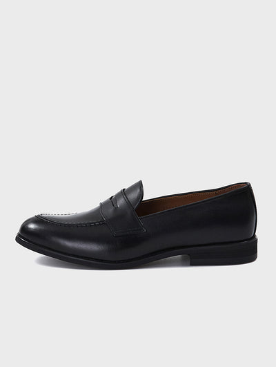 Comfort Black Penny Loafers JosephT Hamel