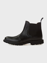 Black Leather Chelsea Boots FAYOL JOSEPHT.CA