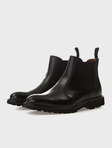 Black Leather Chelsea Boots FAYOL JOSEPHT.CA