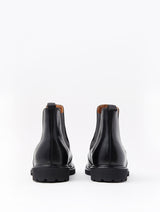 Black Leather Chelsea Boots FAYOL JOSEPHT.CA