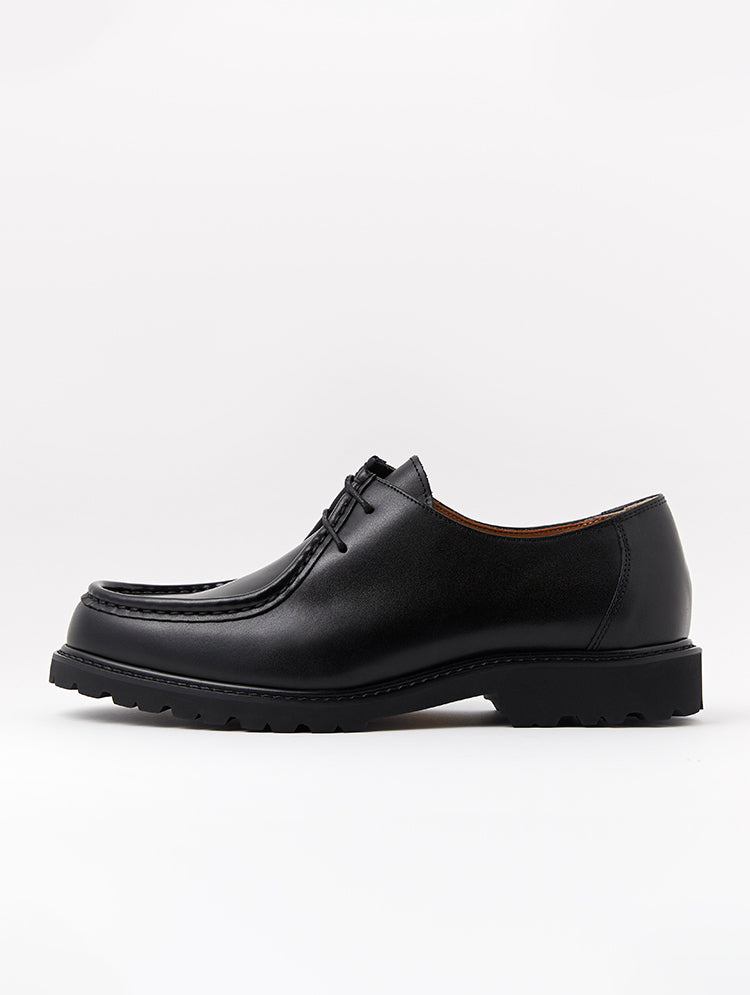 Comfortable Black Tyrolean Derby Shoes | Belbin | JOSEPHT.CA