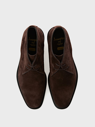 Classic dark brown desert boots JOSEPHT
