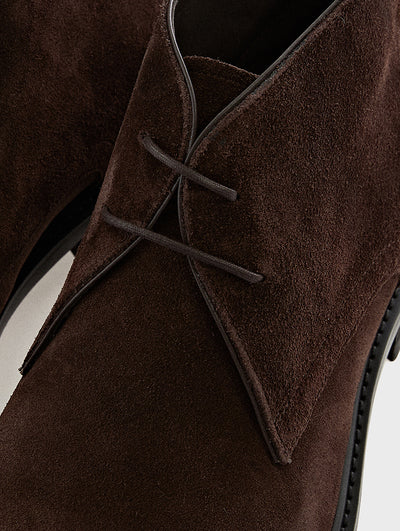 Classic dark brown desert boots JOSEPHT