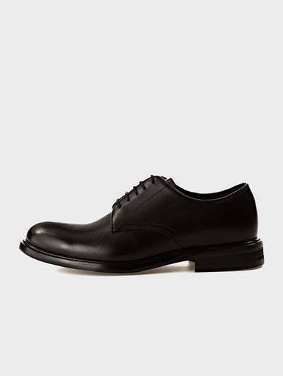 Black Men's Derby Dress Shoes London