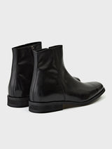 Square Toe Black Boots ODIN JOSEPHT