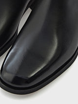 Square Toe Black Boots ODIN JOSEPHT