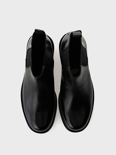 burnished leather boots Ivan