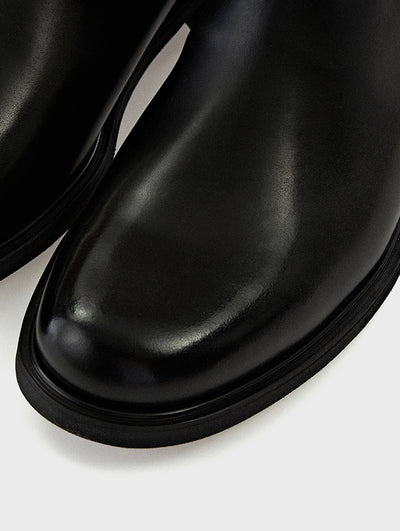 burnished leather boots Ivan