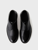 Men's Classic Black Derby Shoes JOSEPHT