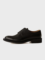 Versatile Black Derby Shoes EDWARD