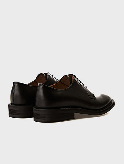 Versatile Black Derby Shoes EDWARD