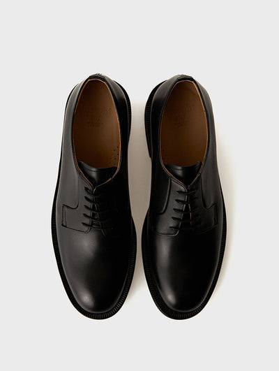 Versatile Black Derby Shoes EDWARD