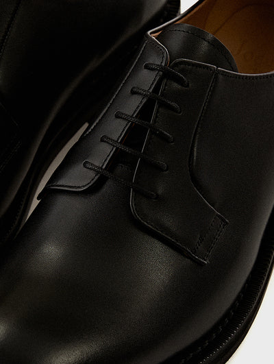 Versatile Black Derby Shoes EDWARD