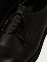 Casual Black Derby Shoes SENAN JOSEPHT.CA