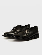 Sleek Black Derby Shoes MARTIN