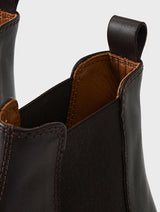 Brown Round Toe Rain Boots HENRY