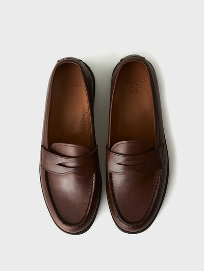 Brown Penny Loafers | Ralph Brown