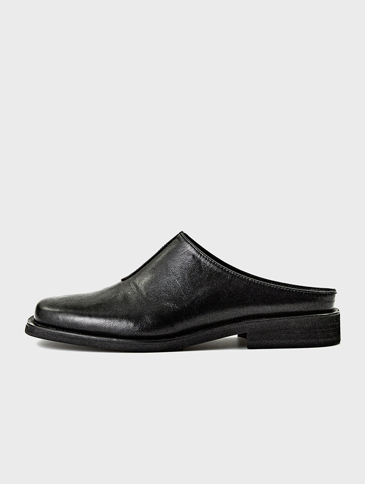 Mademoiselle Mules　black　38 herlipto Mademoiselle Mules