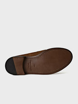 Italian Calf Suede Leather Loafers | GREGORY SNUFF