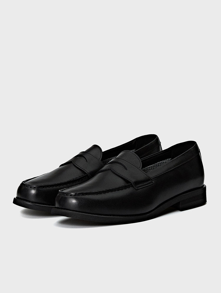 Classic Black Casual Oxford Shoe | PETERS | JOSEPHT.CA