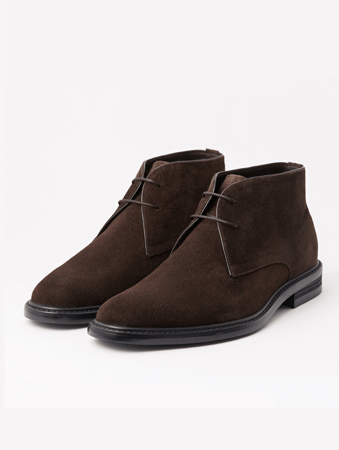 Calf Suede Leather Chukka Boots WOODY JOSEPHT.CA