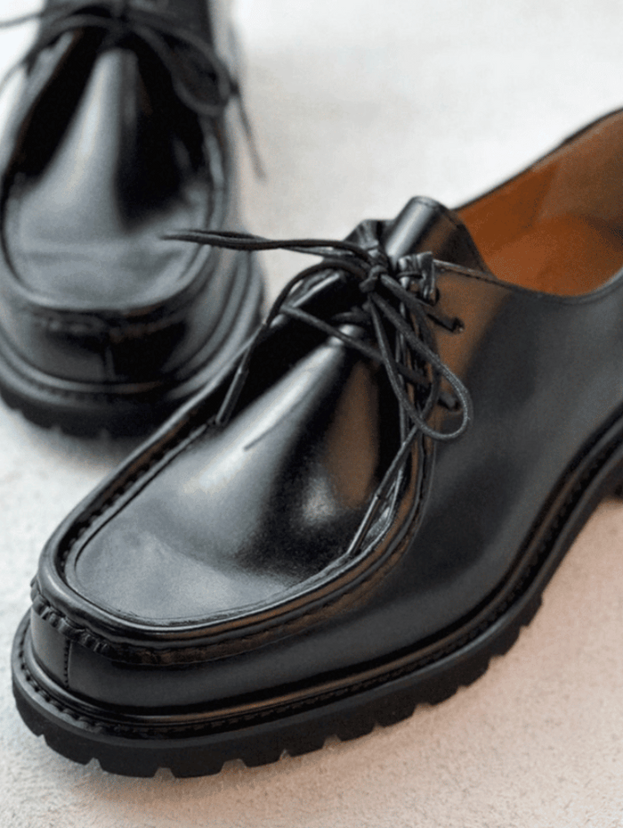 Comfortable Black Tyrolean Derby Shoes | Belbin | JOSEPHT.CA Comfortable Black Tyrolean Derby Shoes | Belbin | JOSEPHT.CA