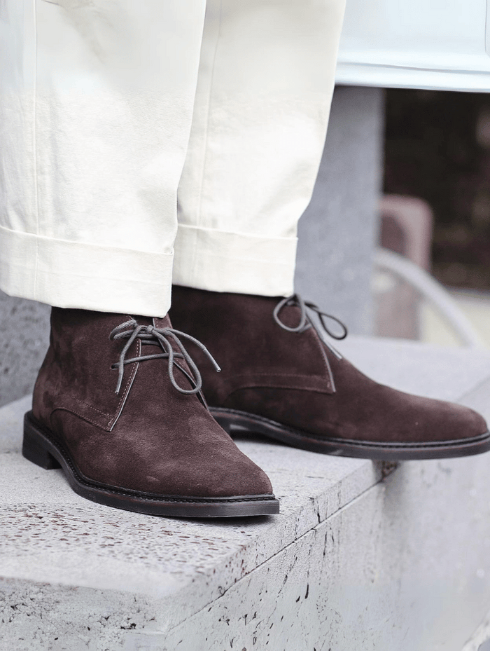 Gray chukka on sale